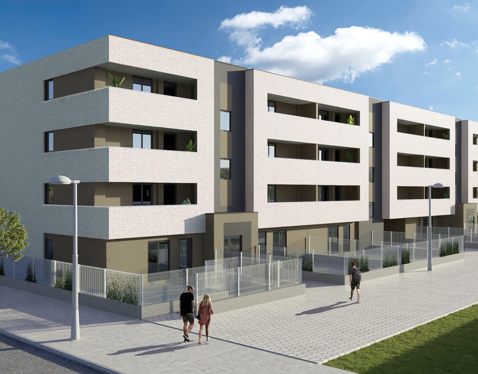 Promoción y construcción de pisos nuevos en Pamplona y Navarra.
