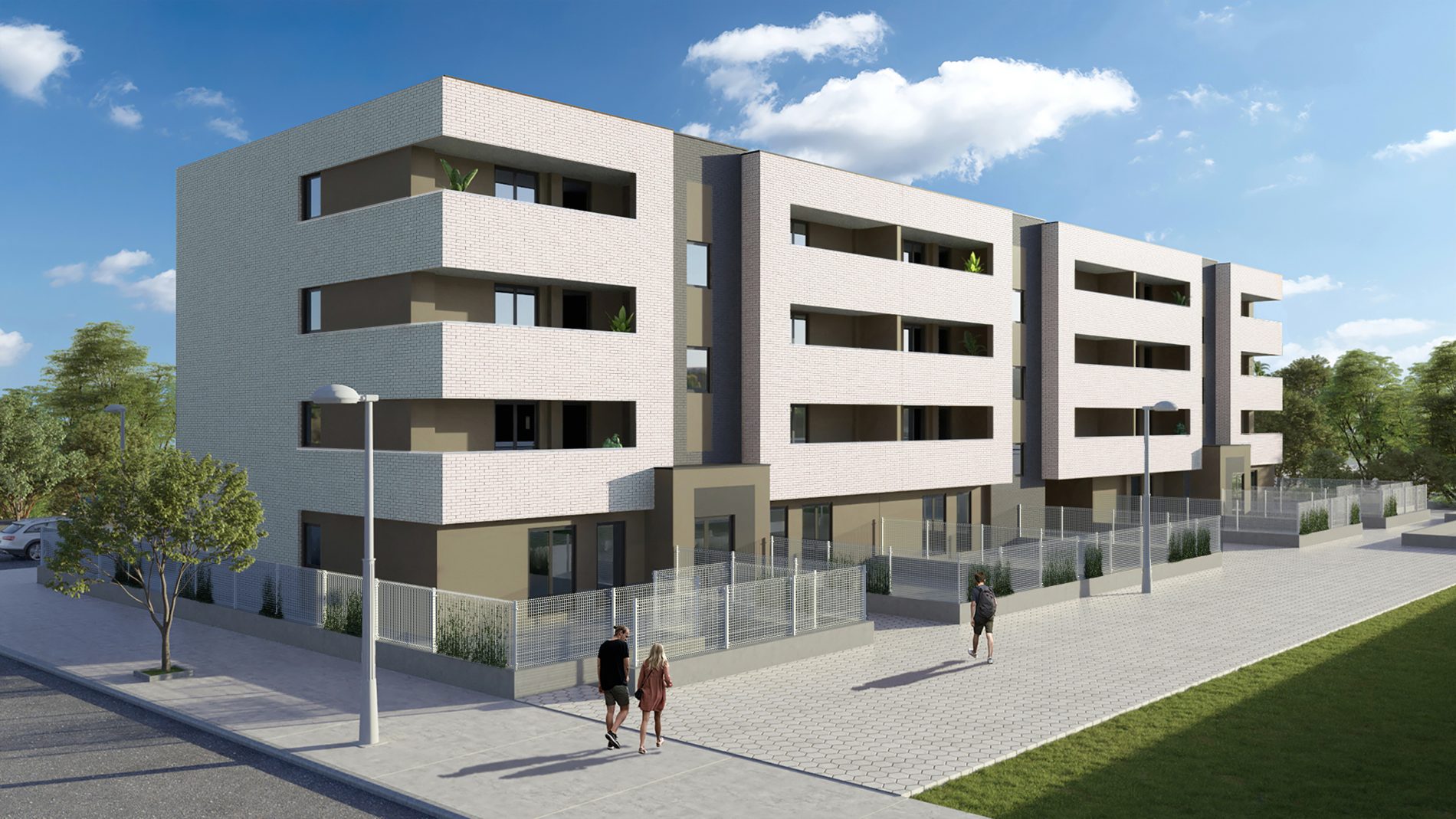 Promoción y construcción de pisos nuevos en Pamplona y Navarra.